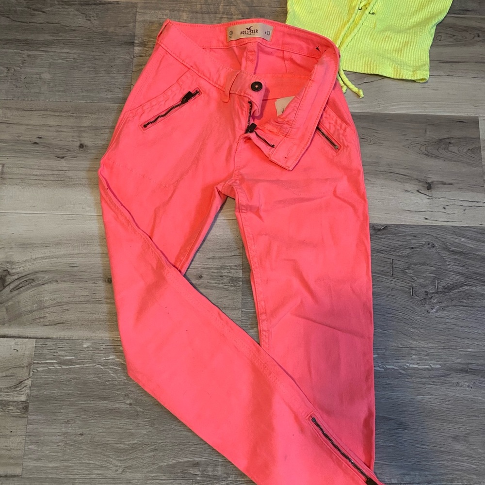 Hollister Neon Pants